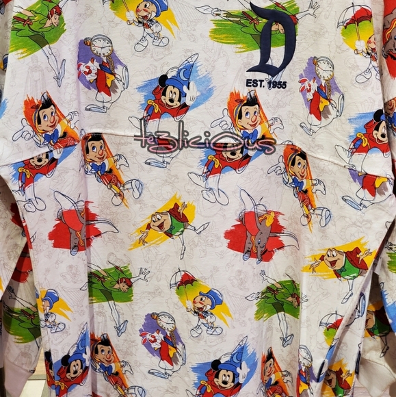 DISNEYLAND FANTASYLAND CHARACTERS SPRITE JERSEY - Picture 6 of 6